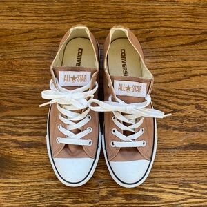 Light Brown Converse All Stars